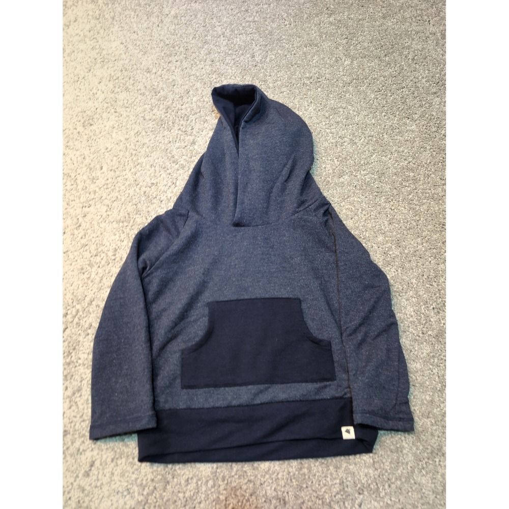 Let Them Be‎ Little Kids Hoodie Blue Pullover Pocket Size 3T